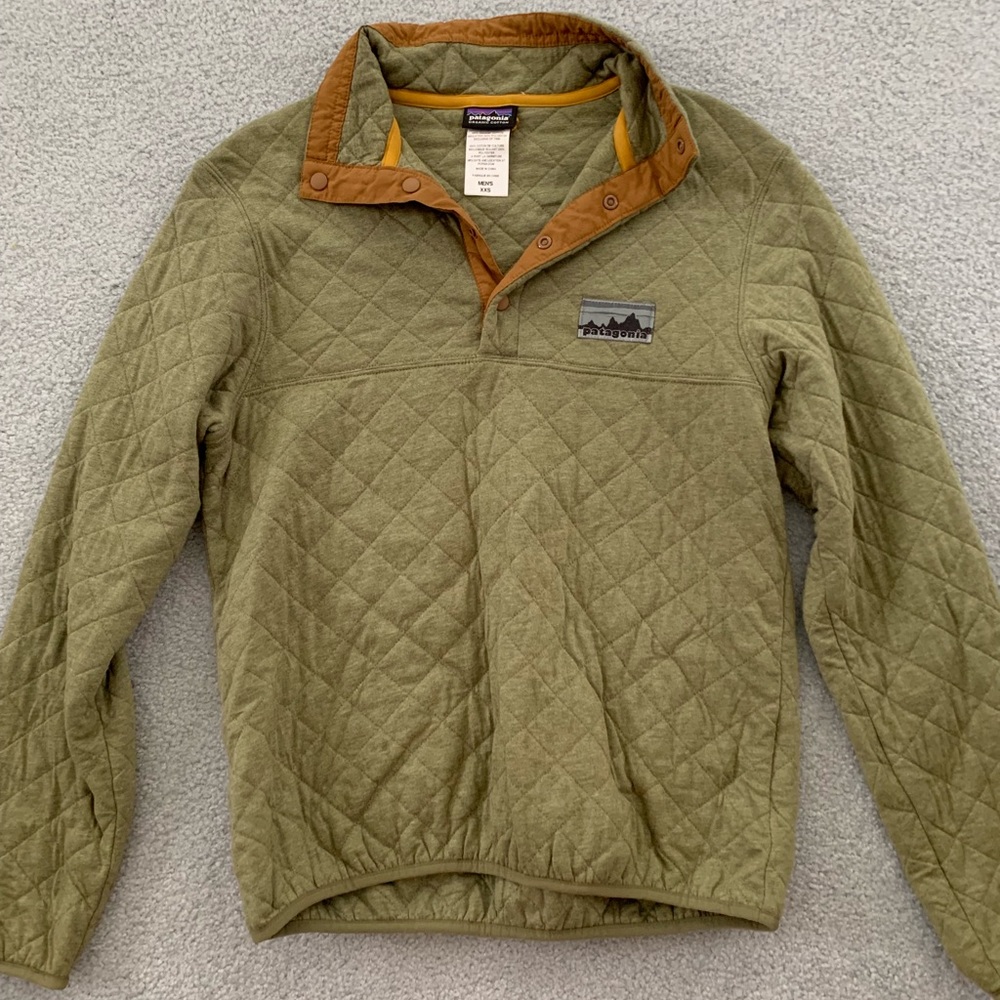 Patagonia Quilted Snap Pullover